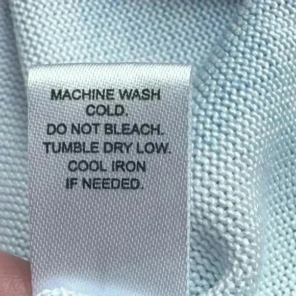 White Mark Blue and White tie dye pajama top Size L - Picture 5 of 5